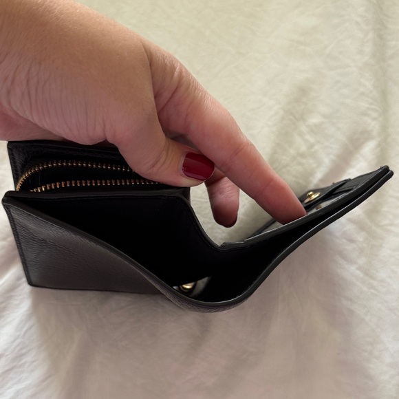 Coach Black Leather Key & Card Holder - Picture 5 of 5